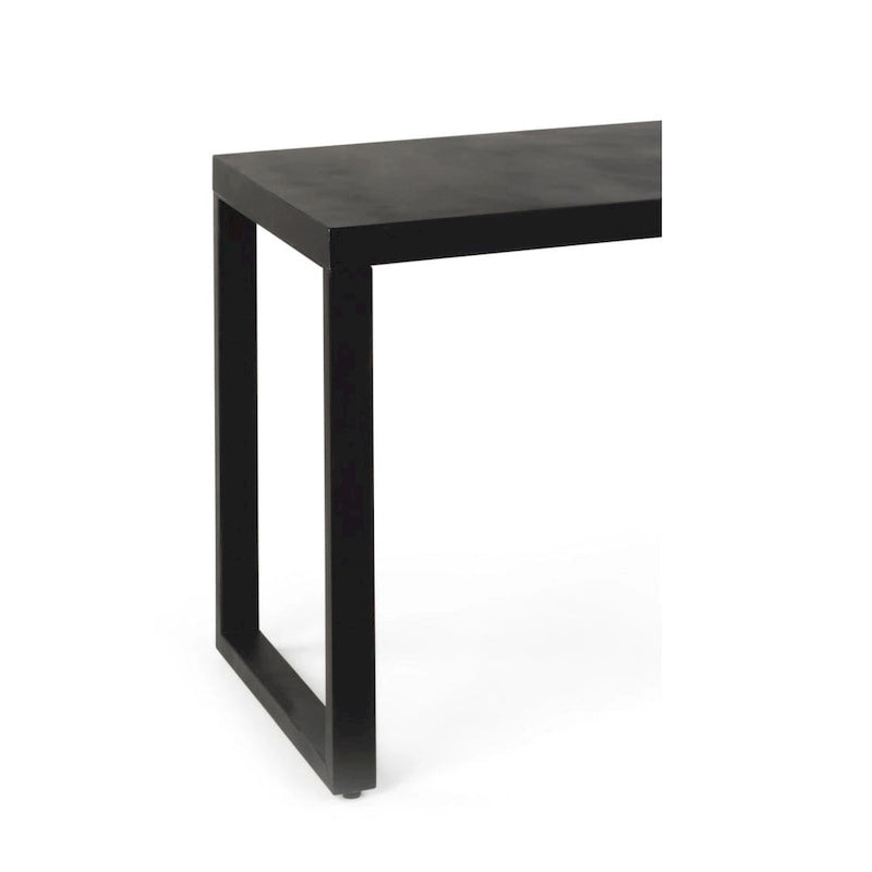 Tables modernes en métal noir