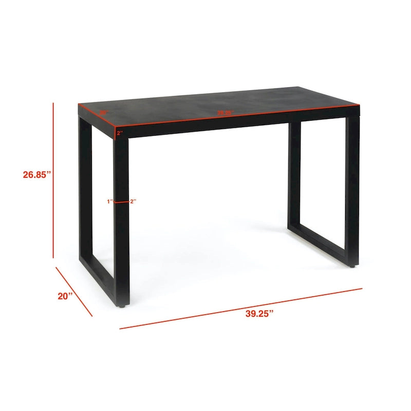 Tables modernes en métal noir