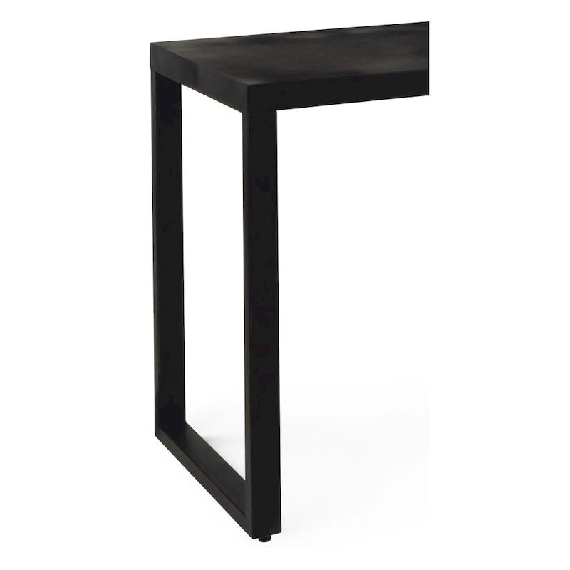 Tables modernes en métal noir