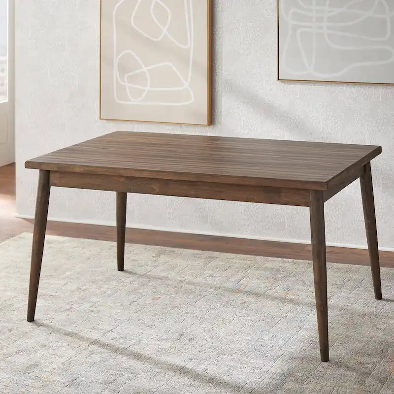 Simple Living Element Mid-Century Dining Table - Walnut