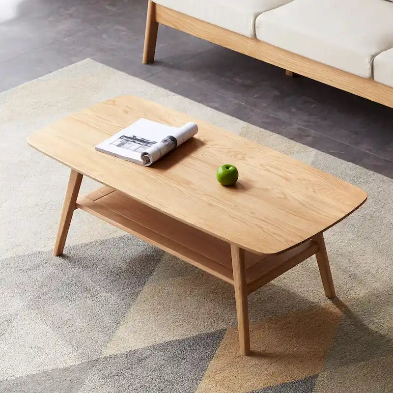 Table basse Table basse 100% bois massif Plateau Bureau Table basse, Bureau d'étude Télétravail