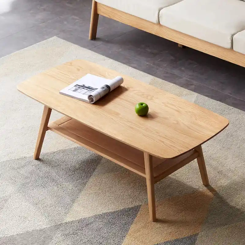 Table basse Table basse 100% bois massif Plateau Bureau Table basse, Bureau d'étude Télétravail