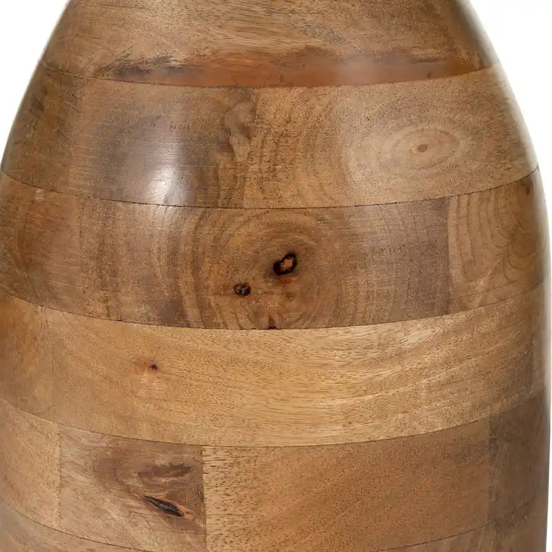 Sagebrook Home Mango Wood Hourglass Accent Table Wood - 16 x 16 x 19