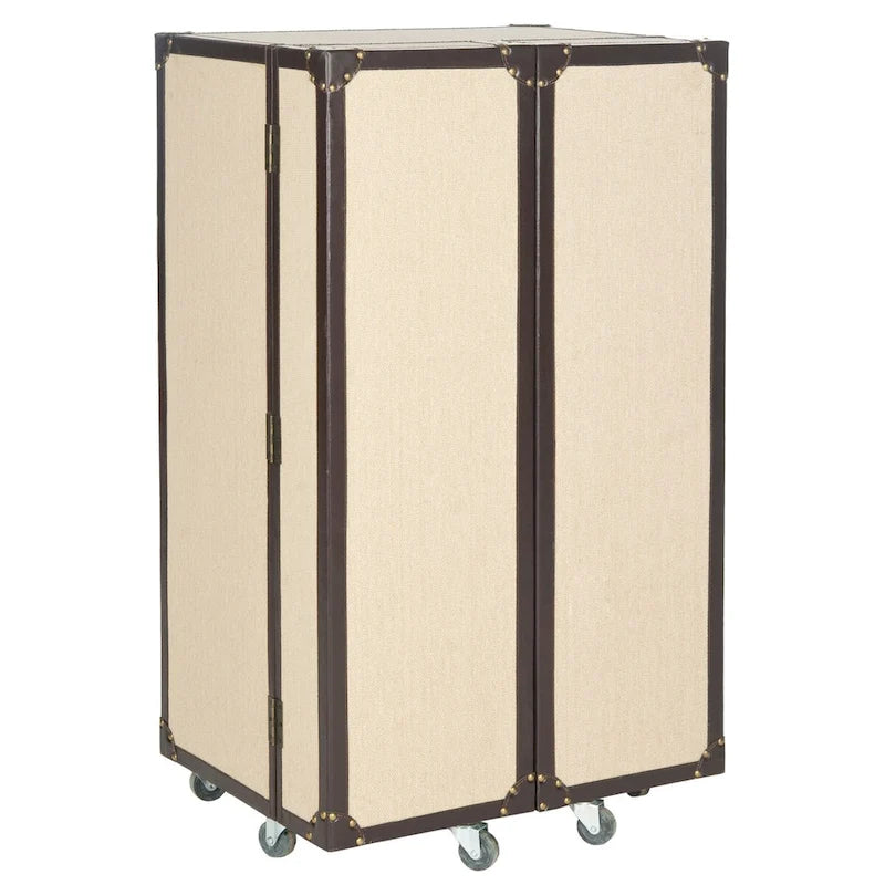 SAFAVIEH Krista Storage Beige Bar Cabinet - 23.6 x 17.7 x 42.1 - 24Wx18Dx42H