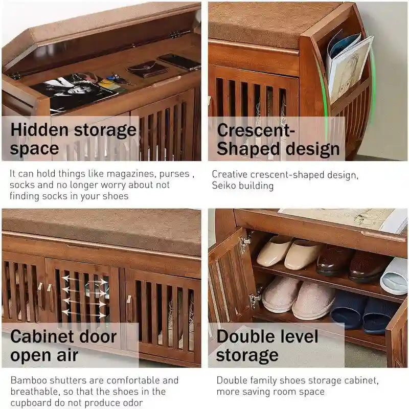 Shoe Cabinet Storage Benches
