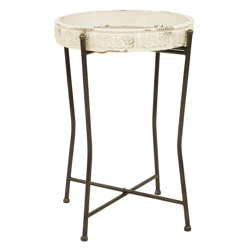 Sarina Farmhouse Accent Table - 23.5H x 15.5W x 15.5D