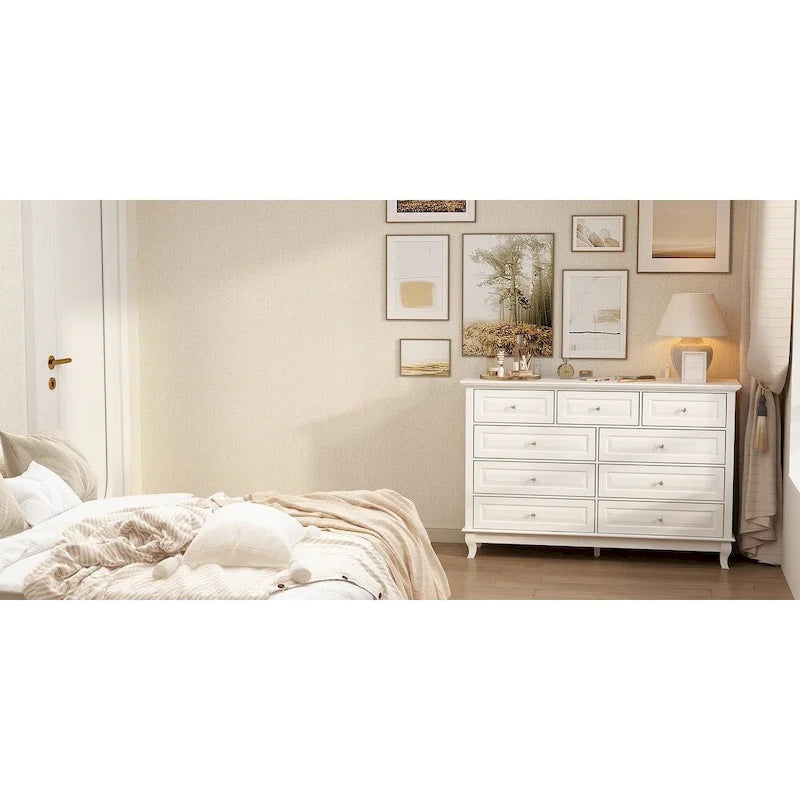 Versatile 55.1 Dresser: Chic Storage for Any Room TV Stand Side Table