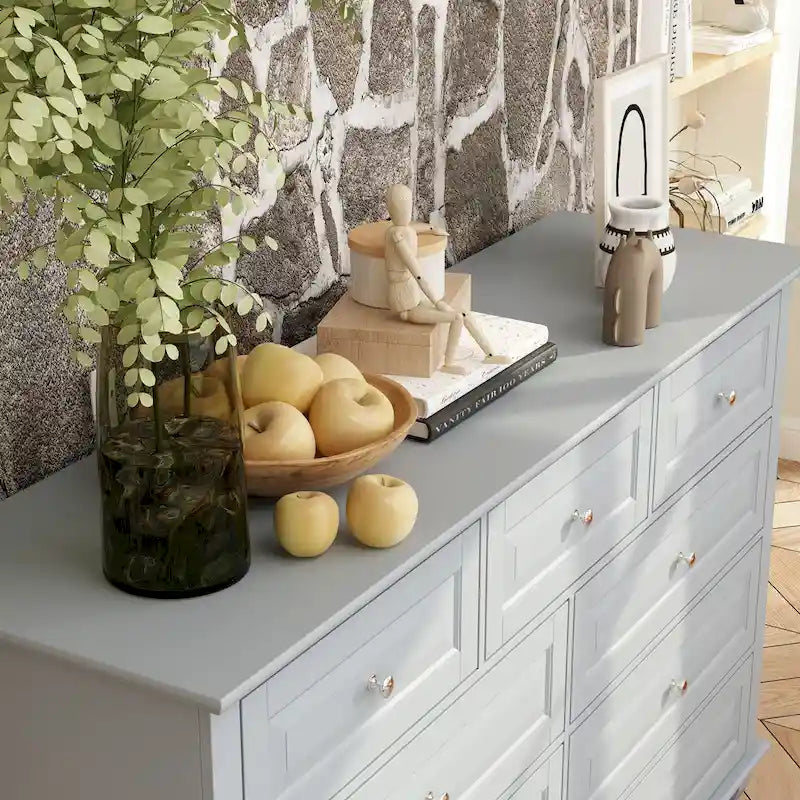 Versatile 55.1 Dresser: Chic Storage for Any Room TV Stand Side Table