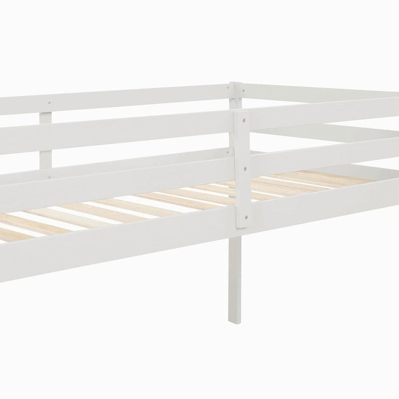 Twin Size Loft bed with staircase and Storage step