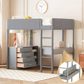 Full Size Teddy Fleece Loft Bed