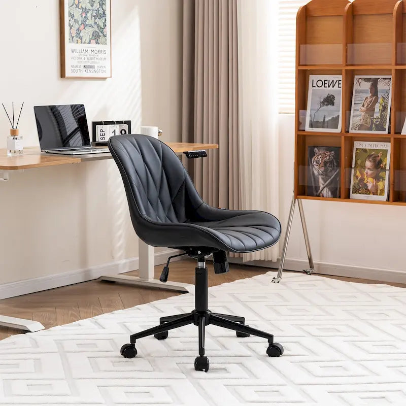 Home Office Desk Chairs with Wheels Rolling Task Computer Chair