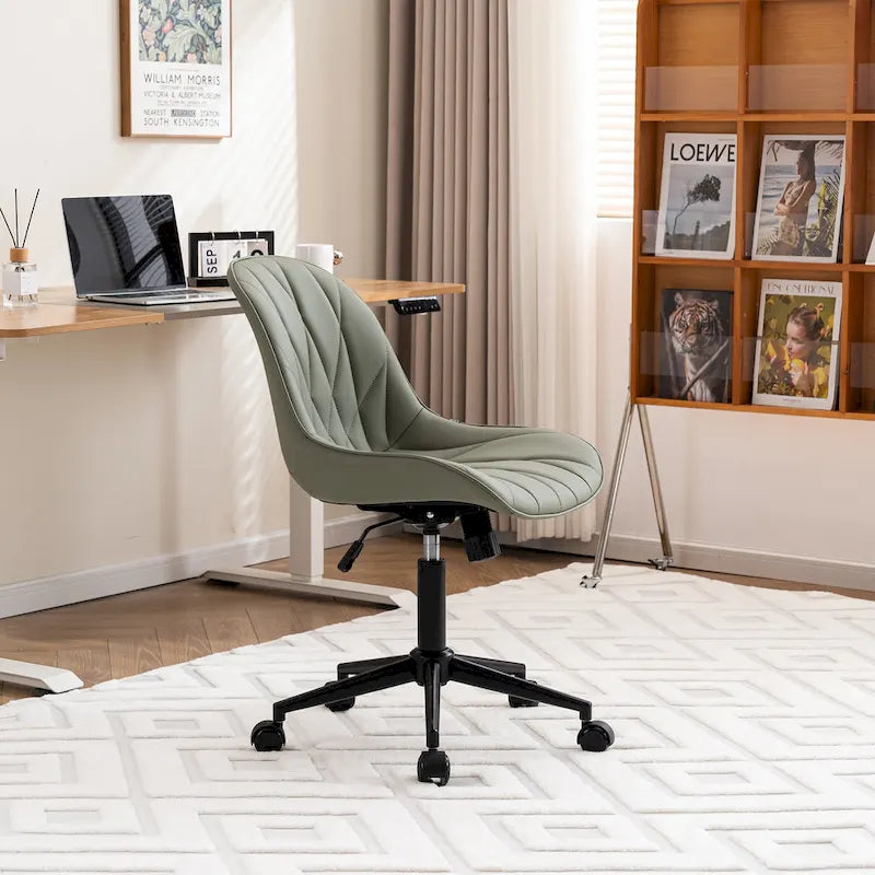 Home Office Desk Chairs with Wheels Rolling Task Computer Chair