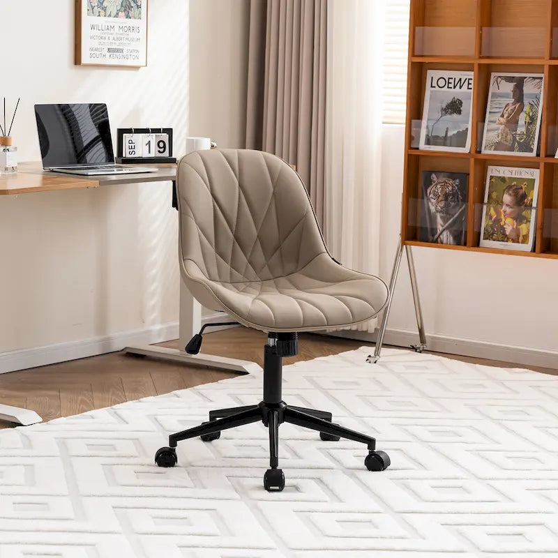 Home Office Desk Chairs with Wheels Rolling Task Computer Chair