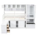 RE Twin Size Wooden Loft Bed