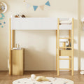 Twin Size Teddy Fleece Loft Bed