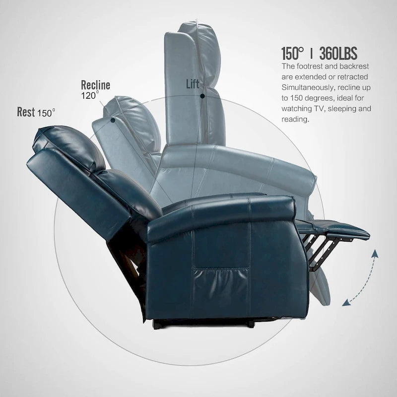 Fauteuil inclinable électrique releveur