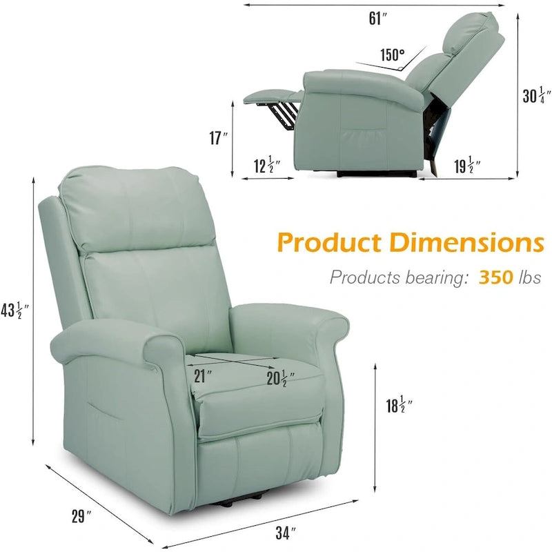 Fauteuil inclinable électrique releveur