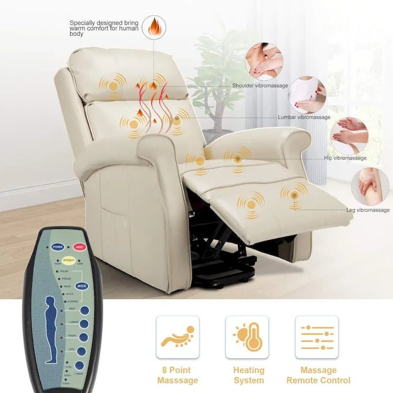 Fauteuil inclinable électrique releveur