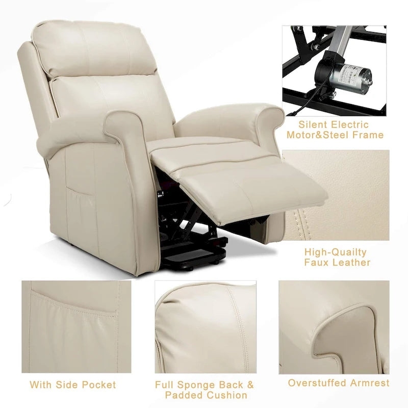 Fauteuil inclinable électrique releveur