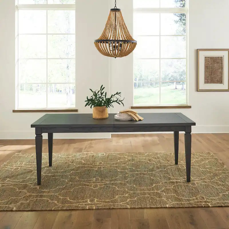 Caruso Heights Aged Whiskey Rectangular Table Set