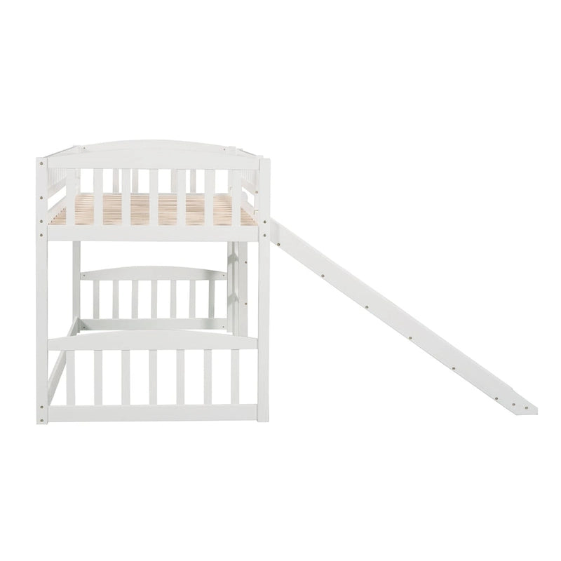 Loft Bed with Slide and Ladder