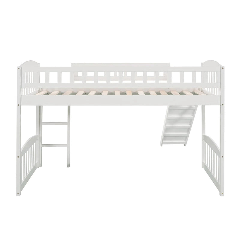 Loft Bed with Slide and Ladder
