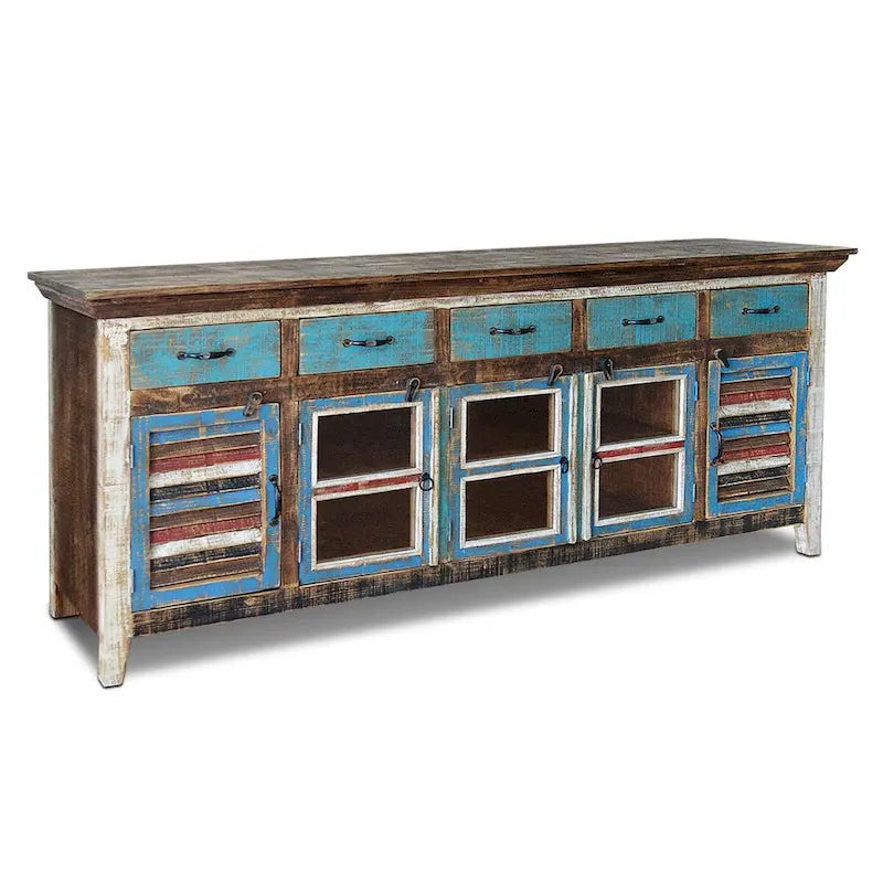 La Boca Solid Wood 82 Shutter Sideboard