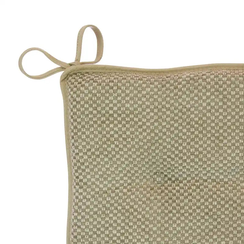 Reversible Chenille Rocking Chair Cushion Set