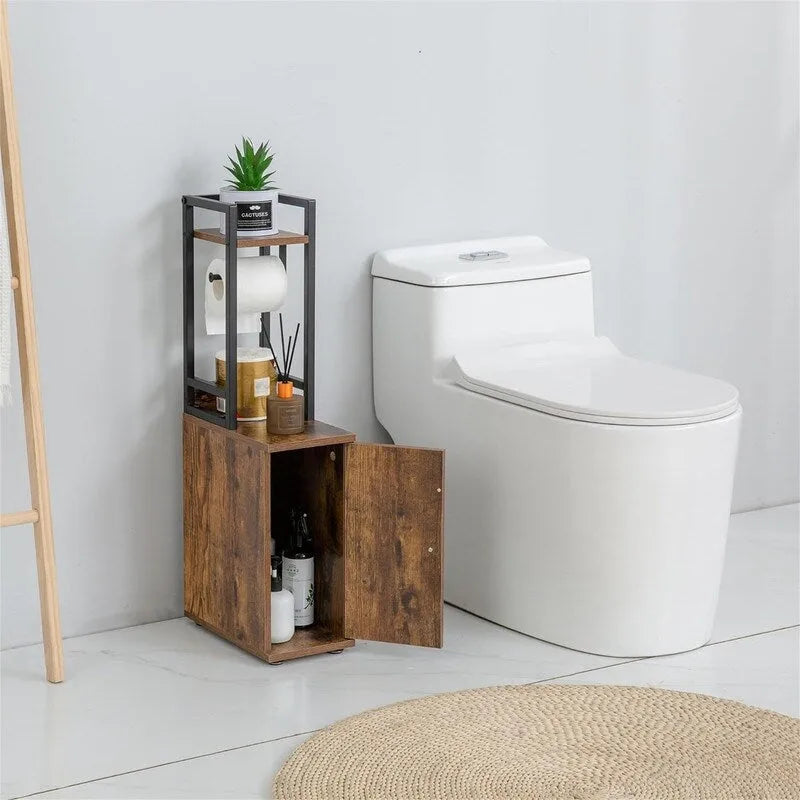 Meuble de rangement pour petite salle de bain - 6,5P x 11,8L x 29,5H