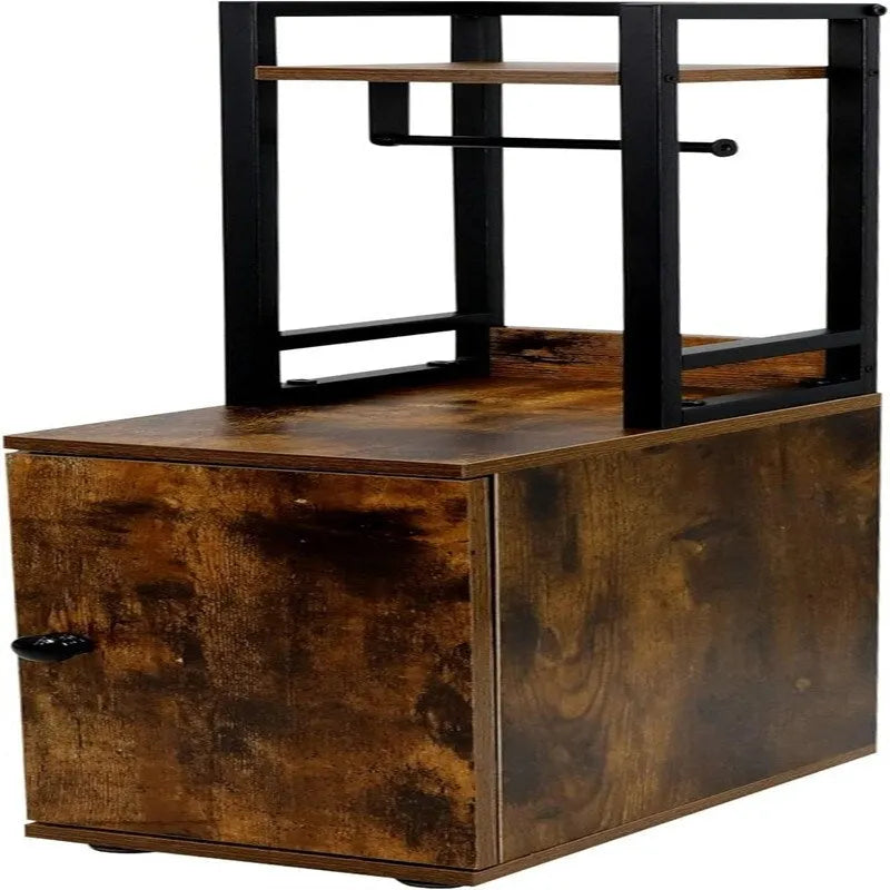 Meuble de rangement pour petite salle de bain - 6,5P x 11,8L x 29,5H