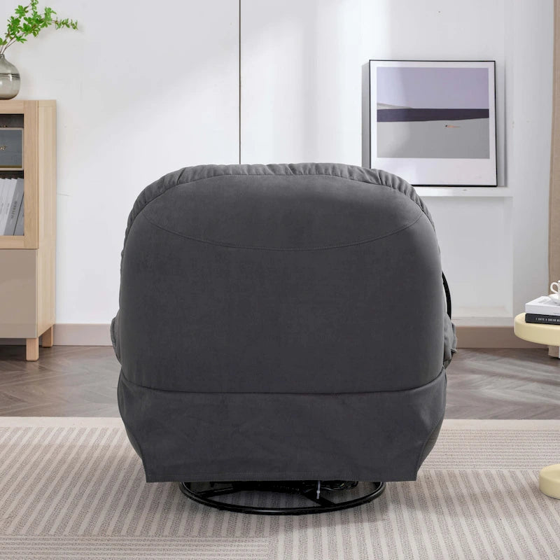 Power Swivel Recliner With USB Charger and Bluetooth Music Player