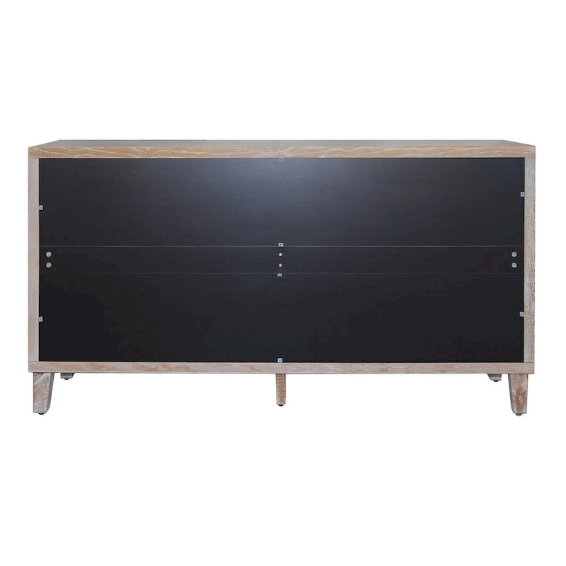 4 Door Wooden Cabinet Sideboard for Living Room