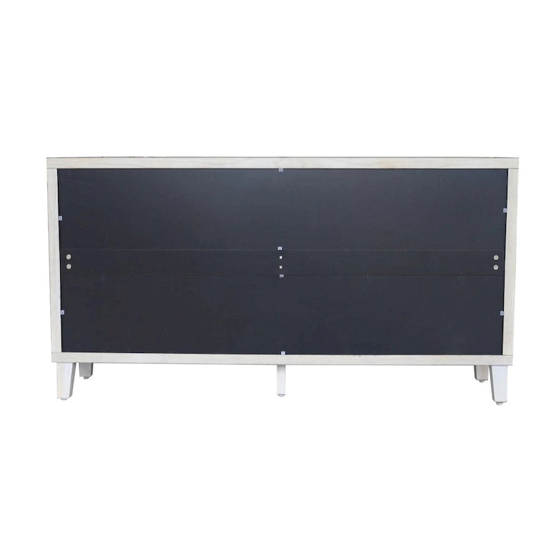 4 Door Wooden Cabinet Sideboard for Living Room