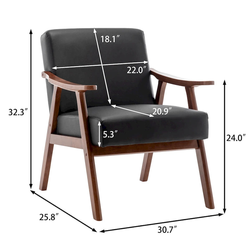Fauteuil Mid-Century Modern, Fauteuil de salon