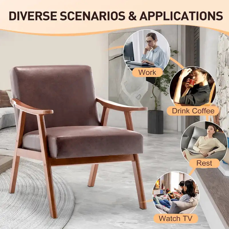 Fauteuil Mid-Century Modern, Fauteuil de salon