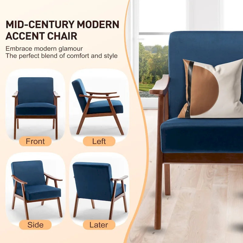 Fauteuil Mid-Century Modern, Fauteuil de salon