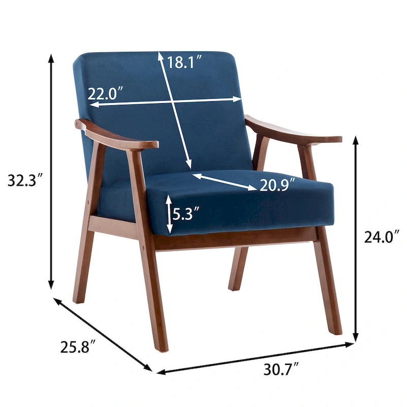 Fauteuil Mid-Century Modern, Fauteuil de salon