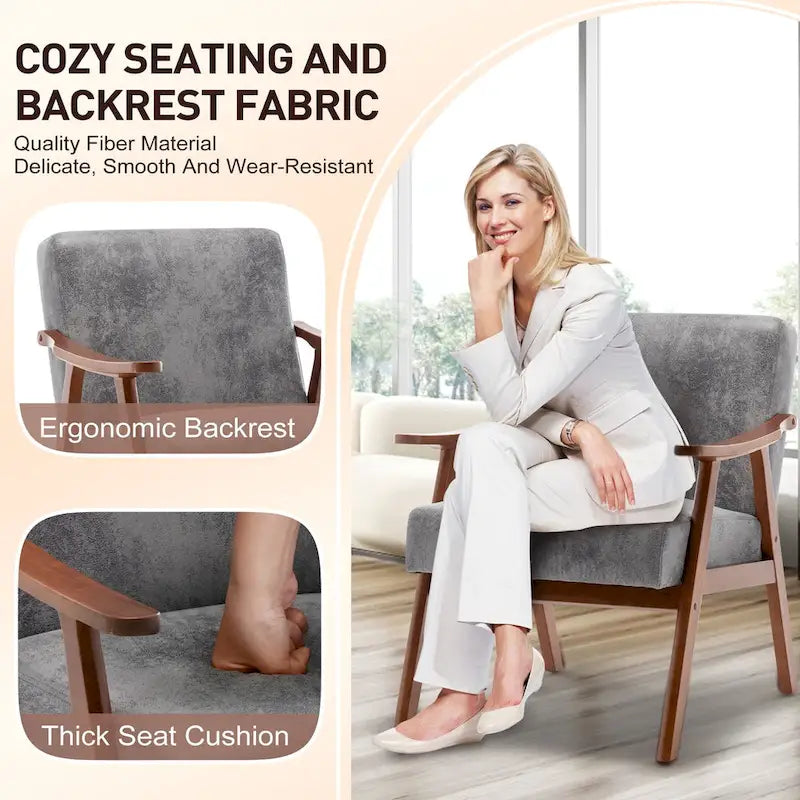 Fauteuil Mid-Century Modern, Fauteuil de salon